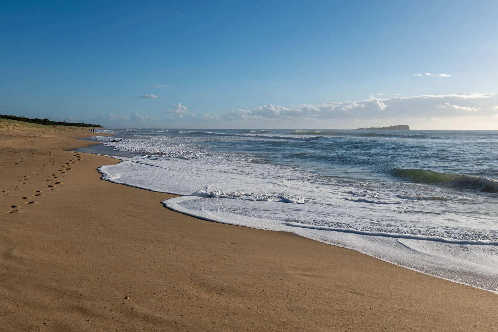 Sunrise over a Sunshine Coast beach, Queensland